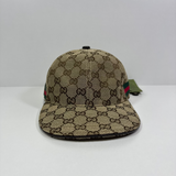 Casquette beige à bande