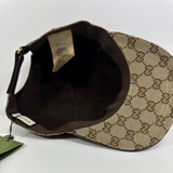 Casquette beige à bande