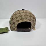 Casquette beige à bande